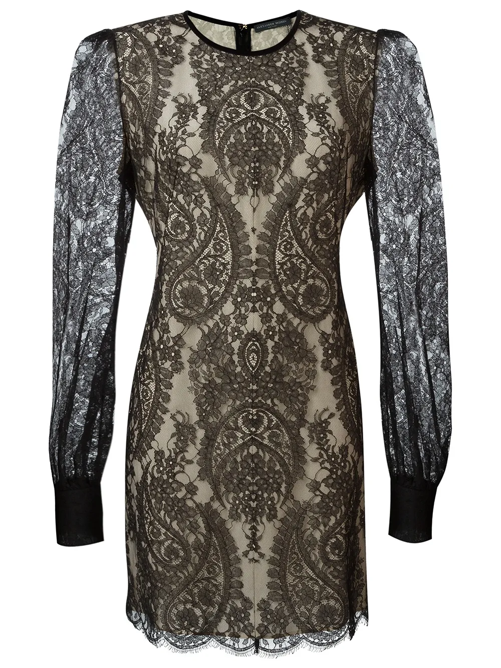 Alexander McQueen lace dress - Nero