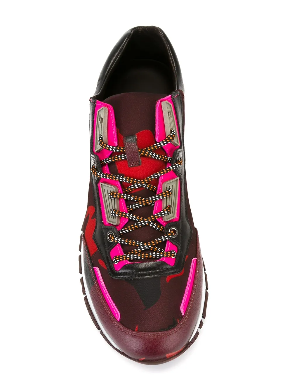 Lanvin paneled sneakers Veelkleurig