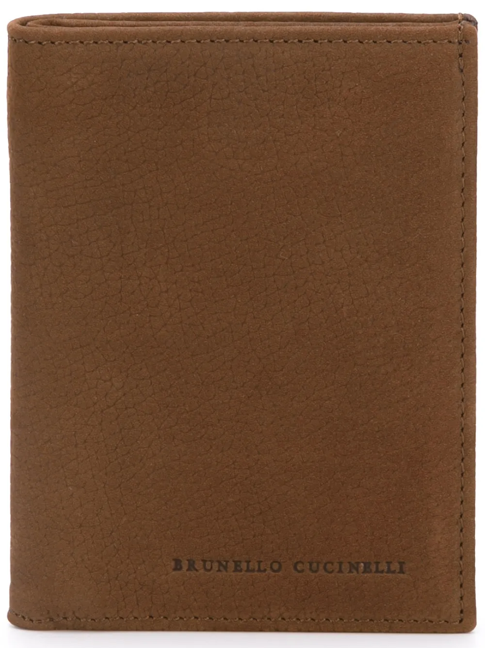 Brunello Cucinelli billfold wallet - Marrone