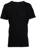 Atm Anthony Thomas Melillo Slub Jersey Crew Neck Tee - Black