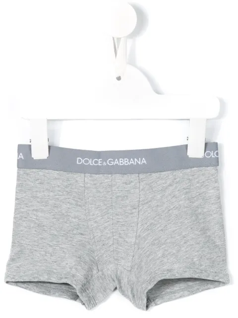 Dolce & Gabbana Kids logo boxer shorts