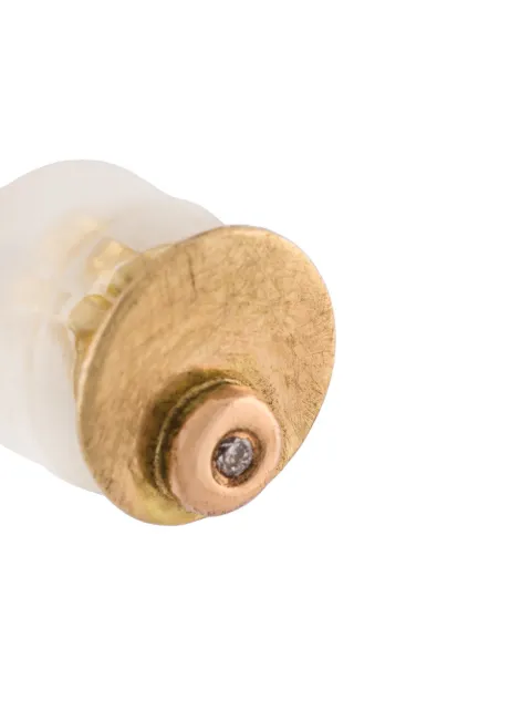 MELISSA JOY MANNING DIAMOND DETAIL POST EARRINGS