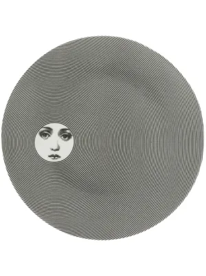 Fornasetti プリント ウォールプレート | ブラック | FARFETCH JP