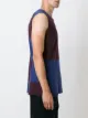 Comme Des Garçons Pre-Owned colour block knit top
