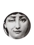 Fornasetti wink coaster - Black