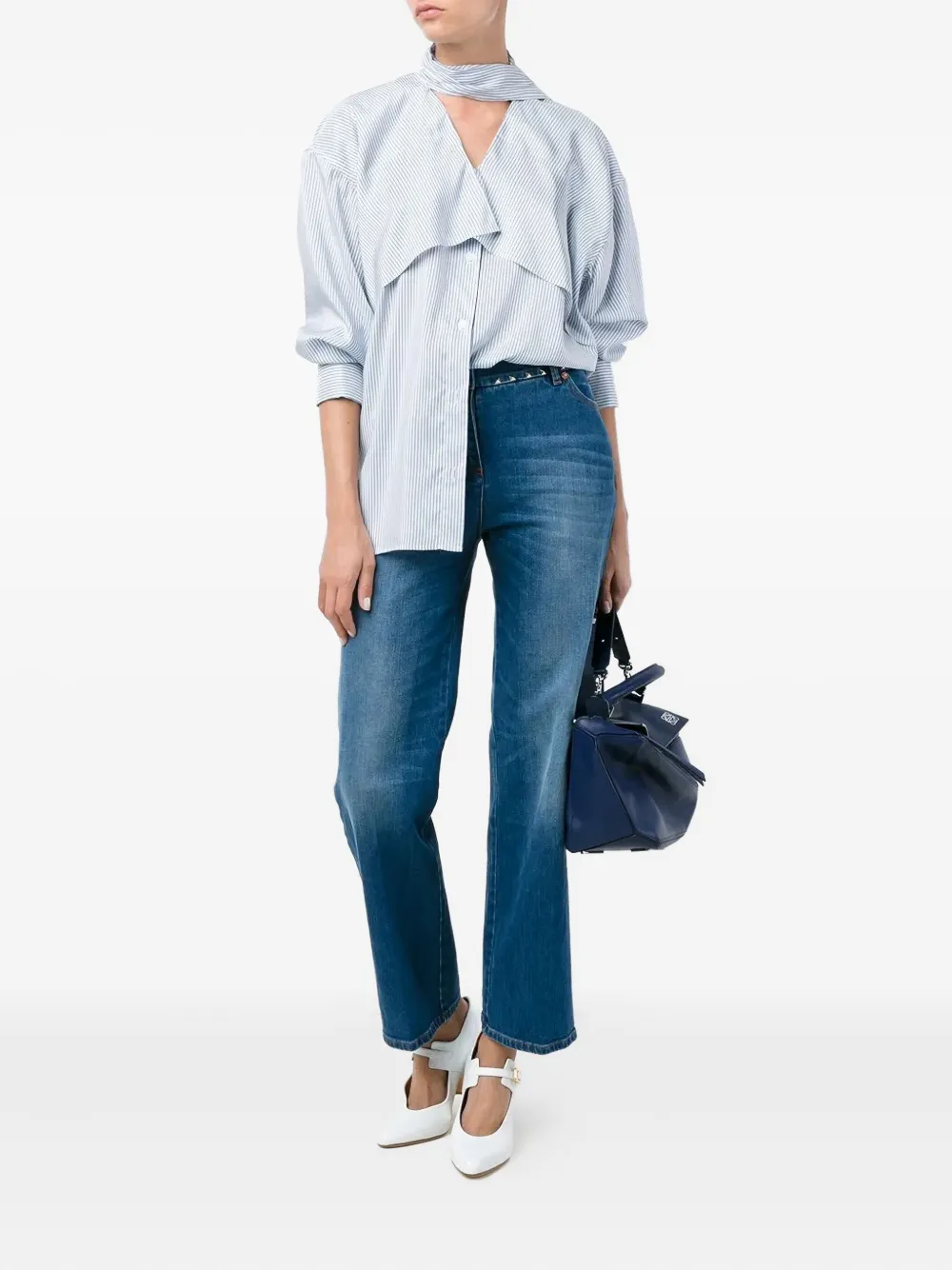 Valentino Garavani Rockstud flared jeans | Flares & Bell Bottom Jeans | Image 2