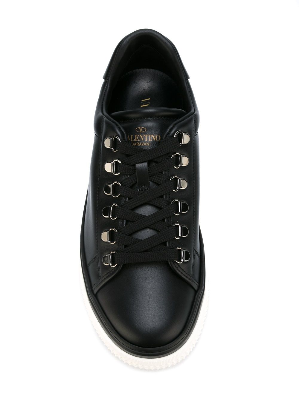 Valentino Garavani lace-up sneakers Black