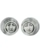 Fornasetti set of six Tema & Variazioni glasses