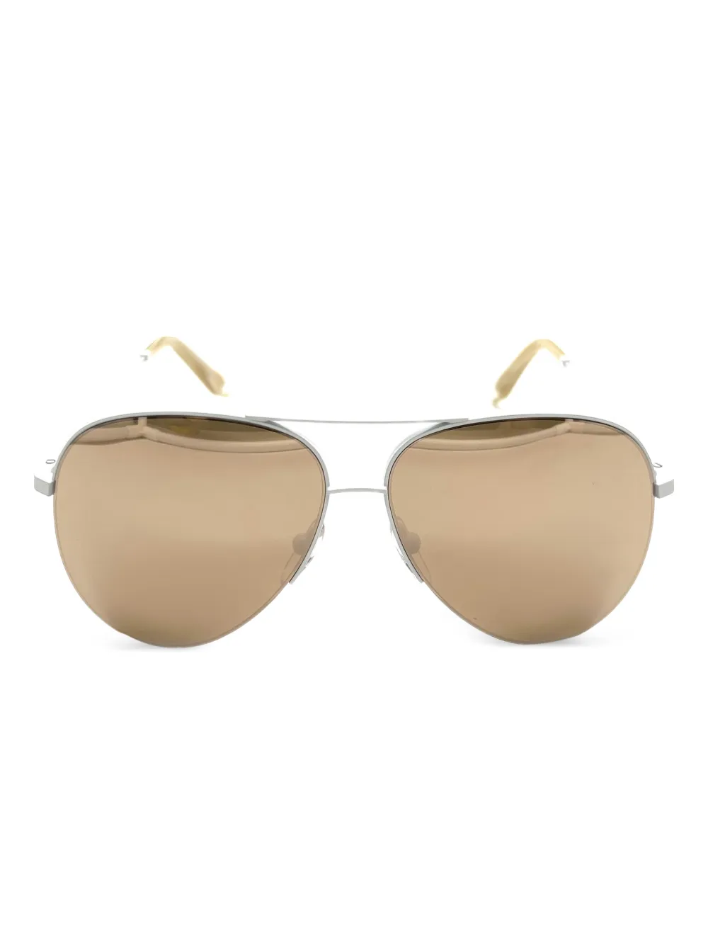 Victoria Beckham Eyewear pilot-frame sunglasses - Silver