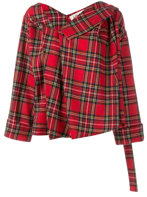 tartan red jacket