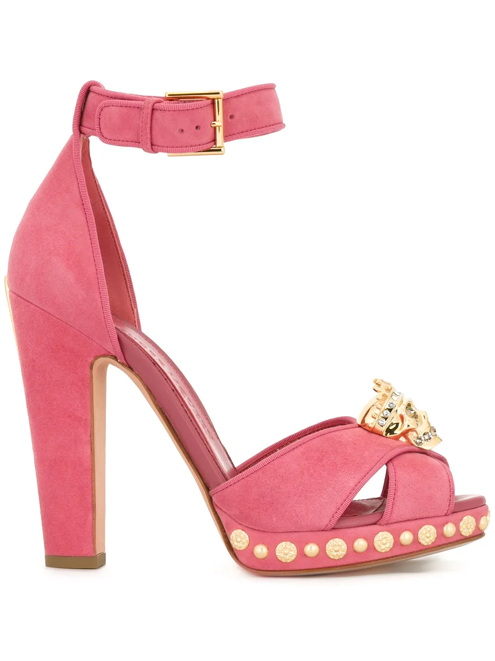 国王骷髅头凉鞋