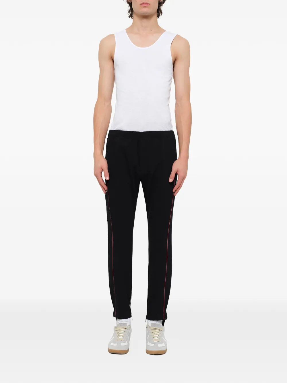  Alexander Mcqueen Hose Mit Geradem Bein   Schwarz 