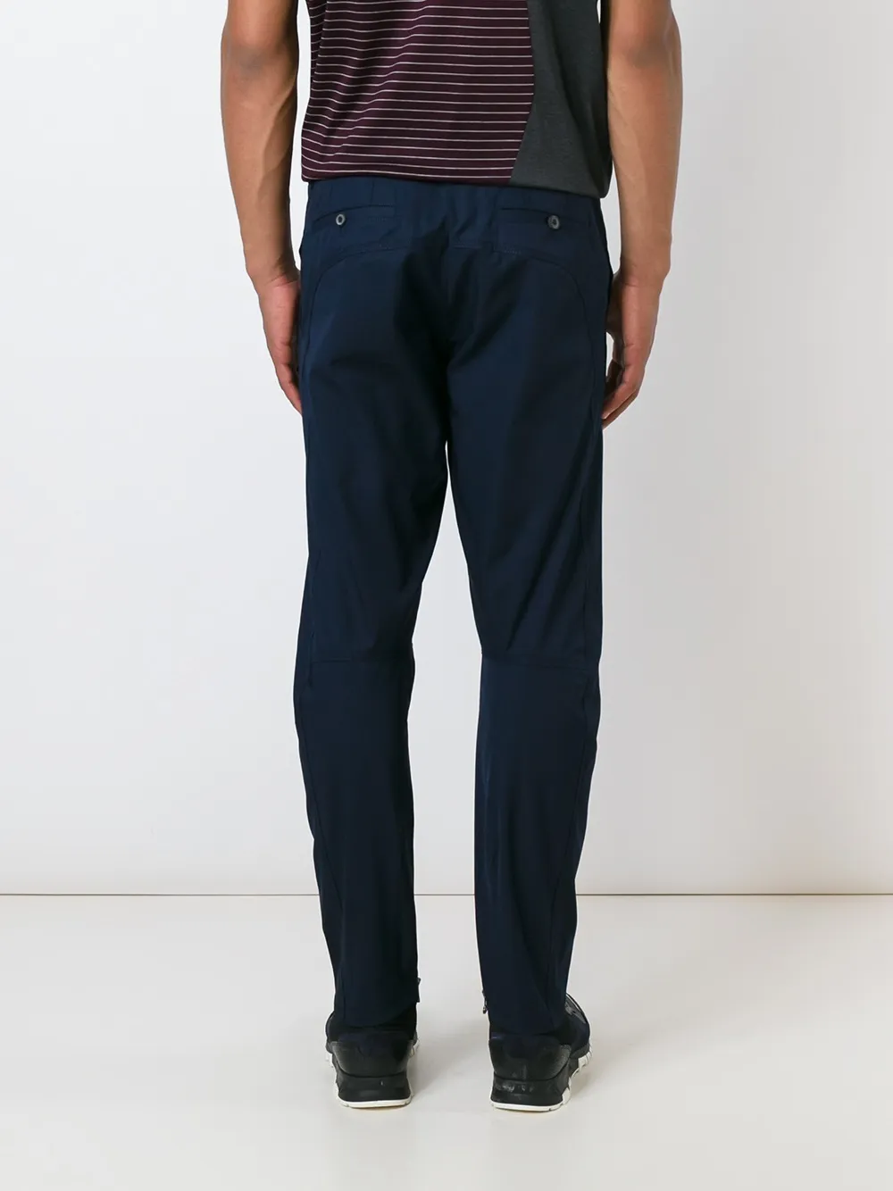Lanvin slim-fit biker pants Blauw