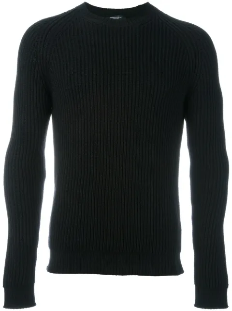 Roberto Collina suéter de canalé