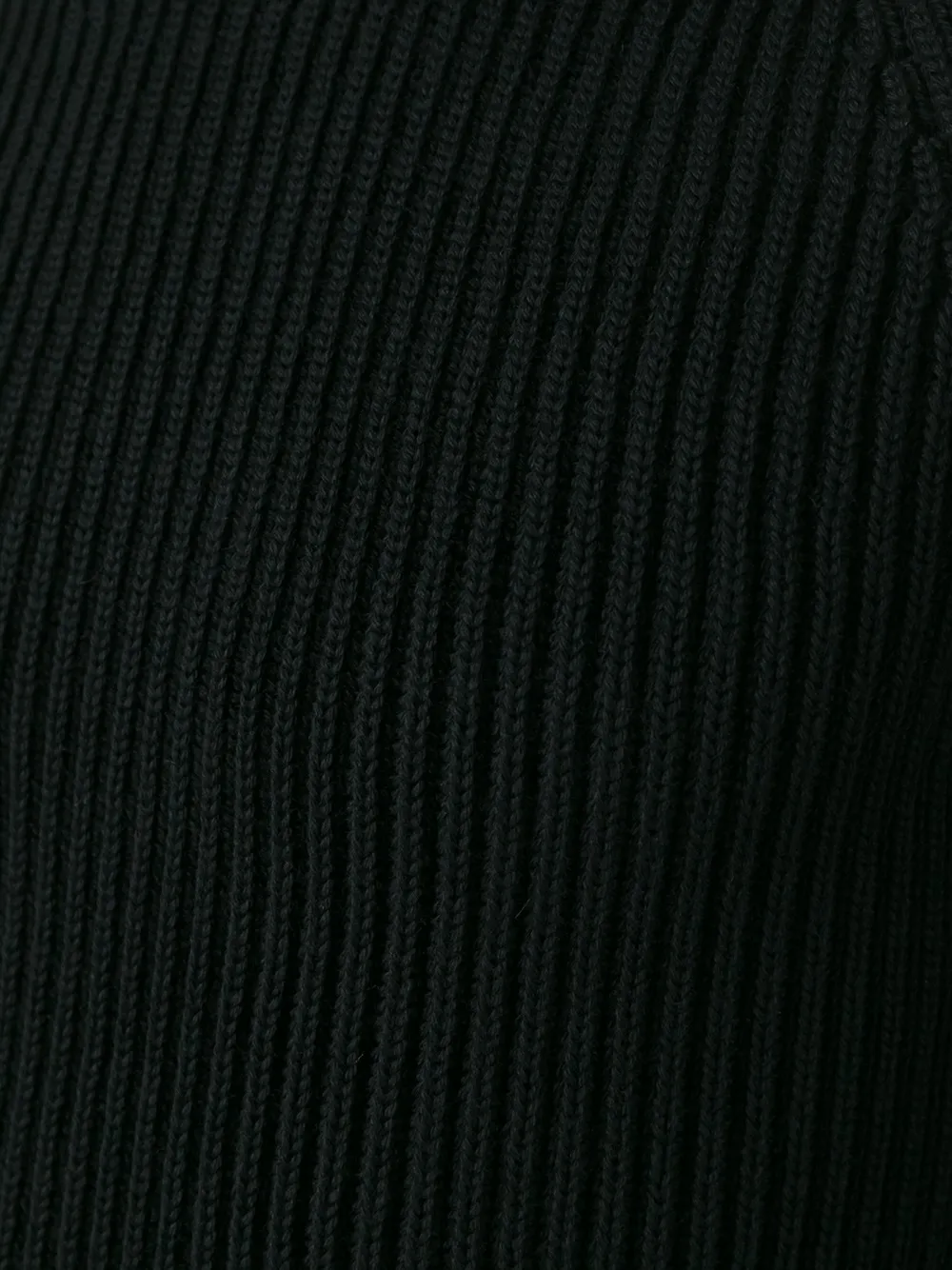 Roberto Collina Ribbed Jumper In Black