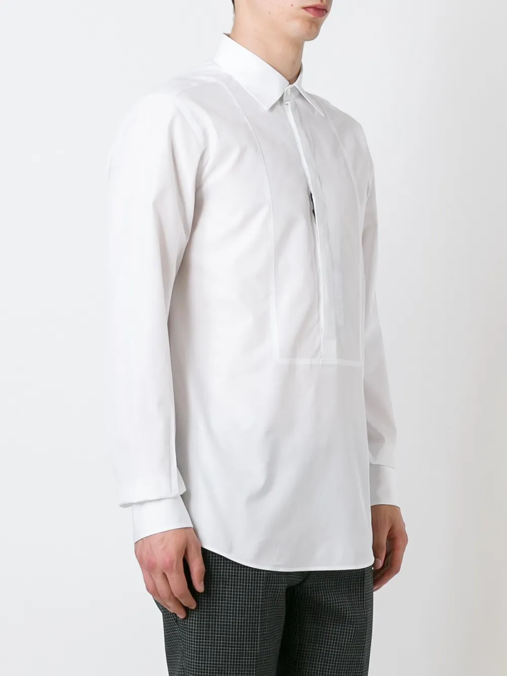 Dolce & Gabbana overhemd met inzetstuk Wit