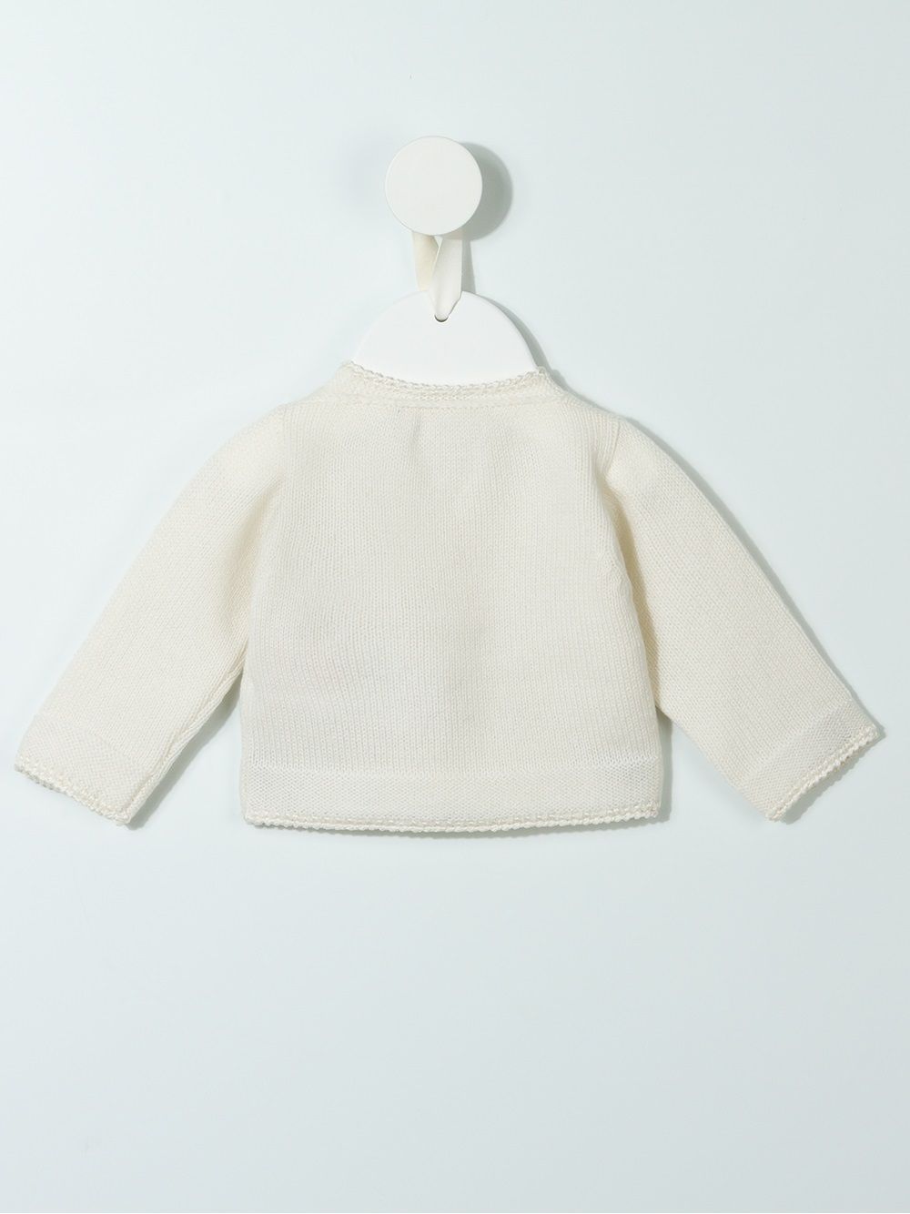 Dolce & Gabbana Kids button-up cashmere cardigan - Neutrals