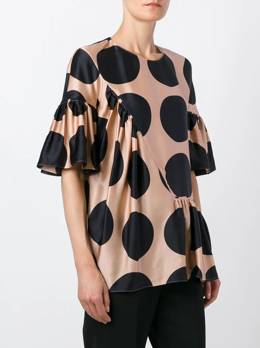 Stella McCartney dot pattern top Paars