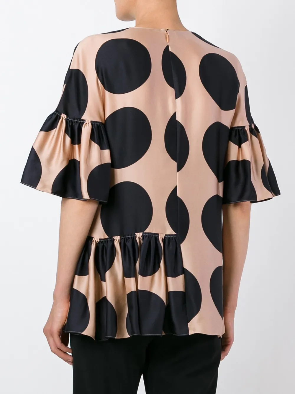 Stella McCartney dot pattern top Paars
