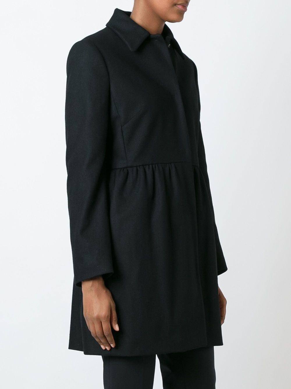 red valentino 单排扣大衣