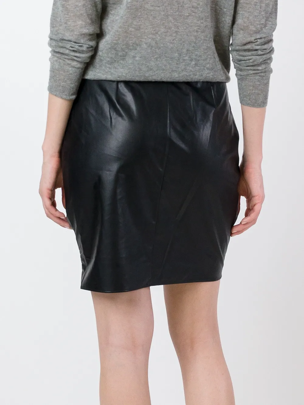 july faux leather skirt