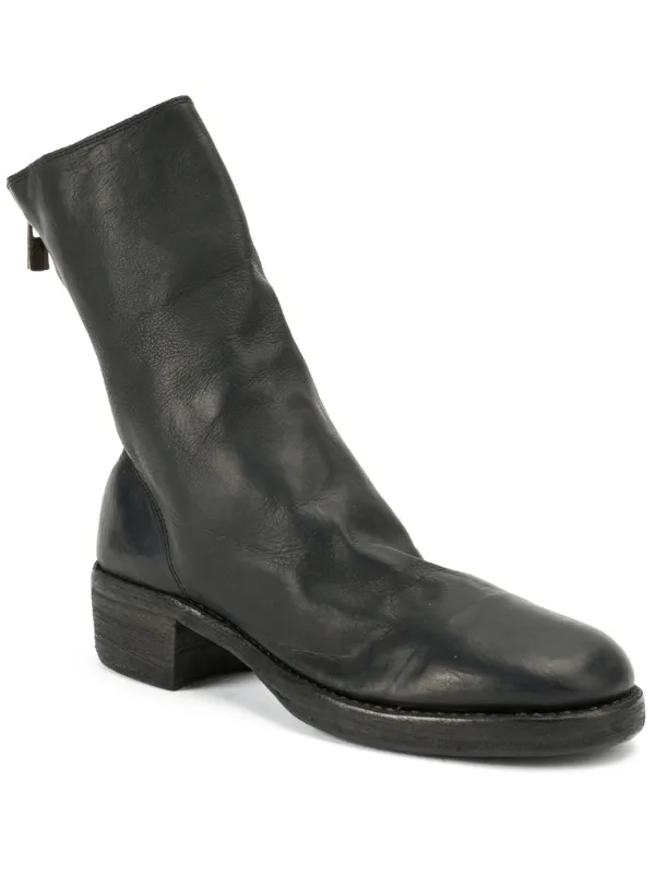 Guidi Slingback Ankle Boots | Black | FARFETCH