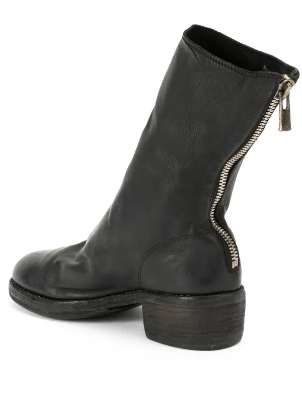 Guidi Slingback Ankle Boots | Black | FARFETCH