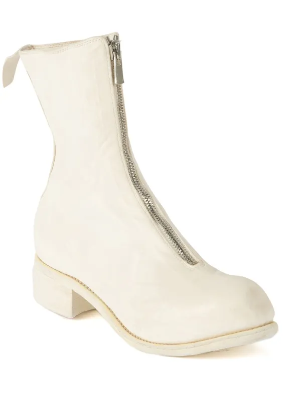 Ankle boots front zip best sale