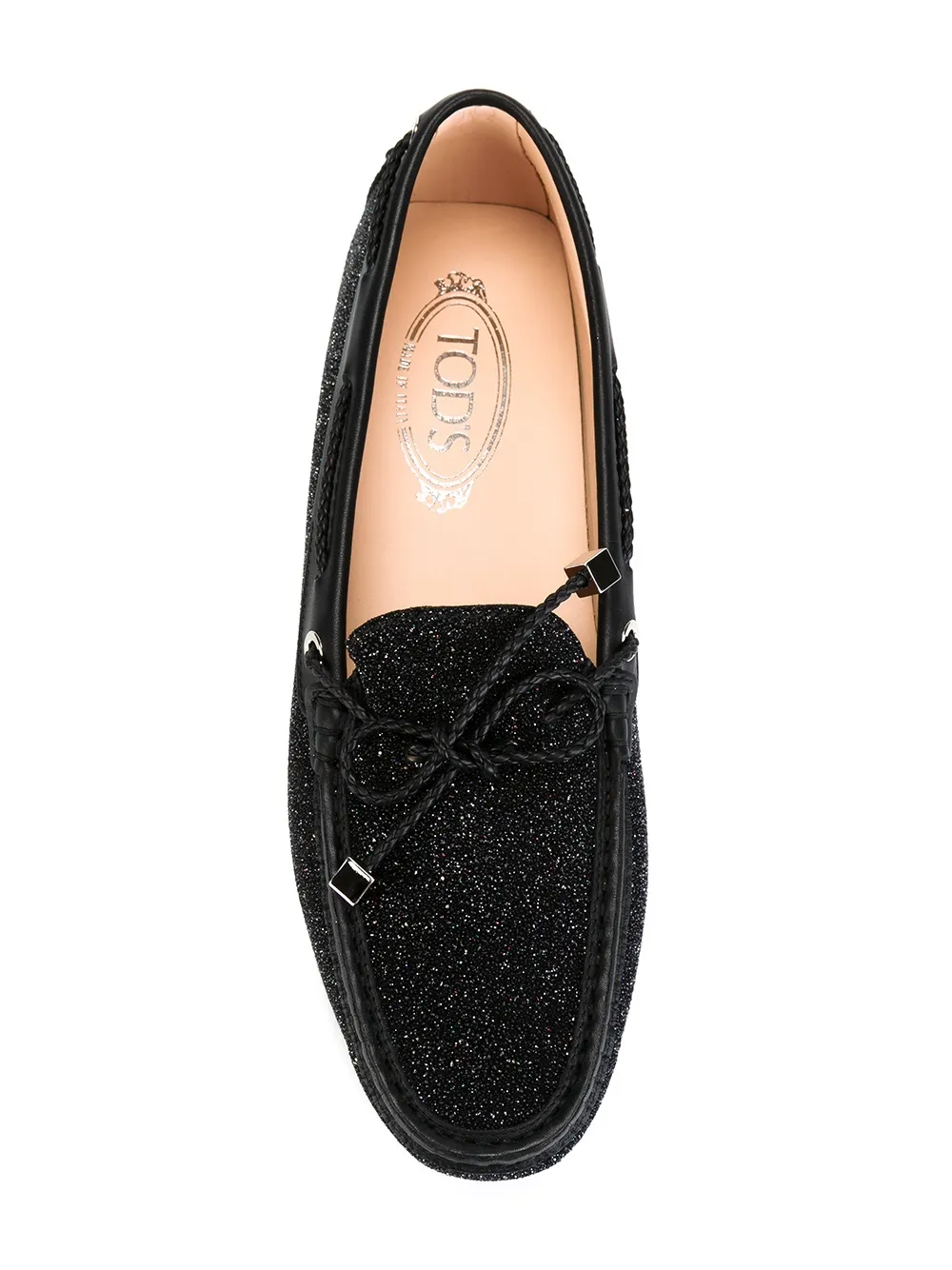 Tod's 'gommino' Driving Shoes In Black