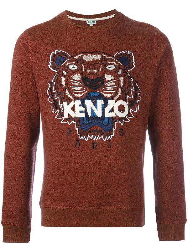brown kenzo shirt