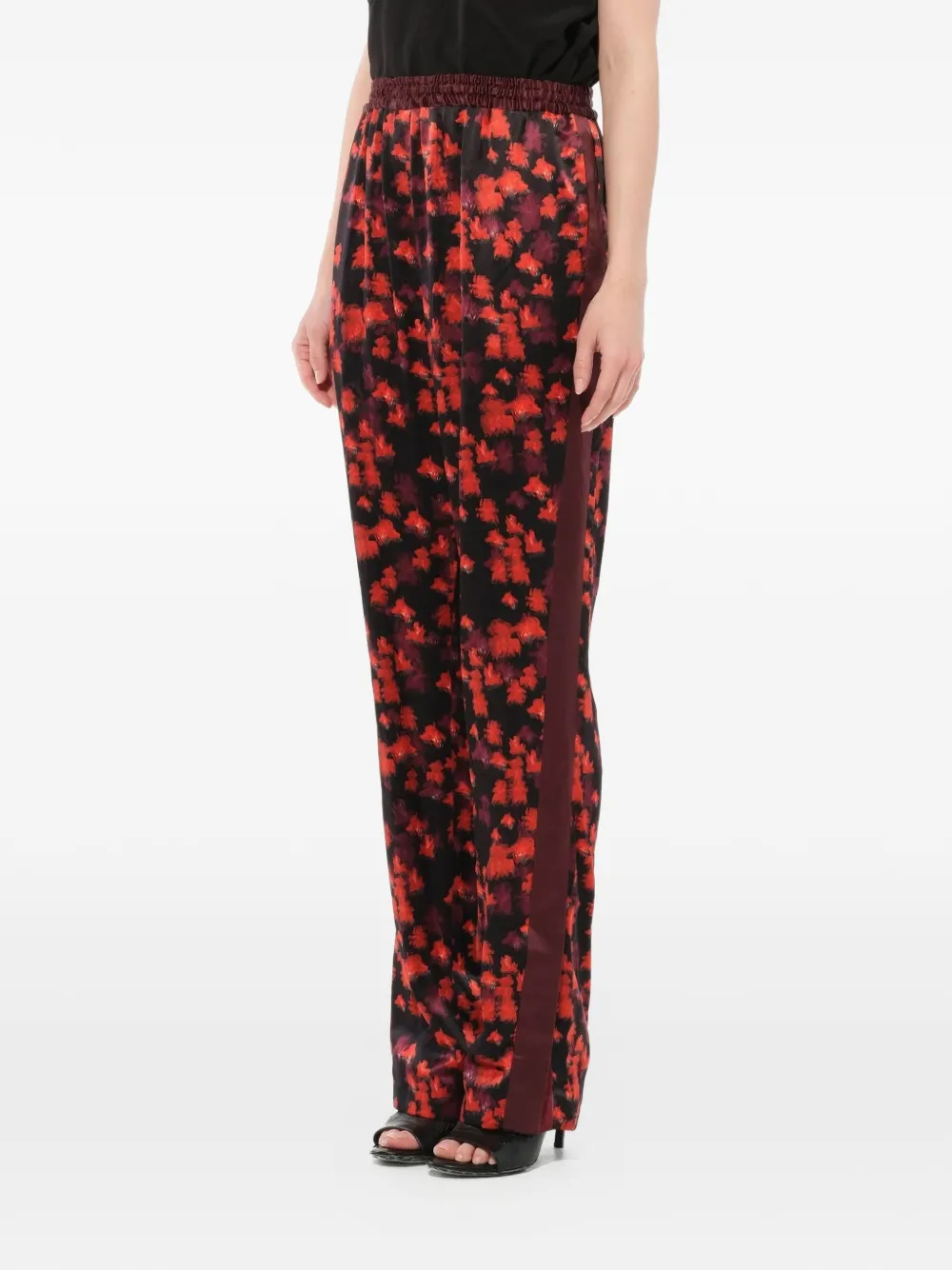 Givenchy bedrukte broek Zwart