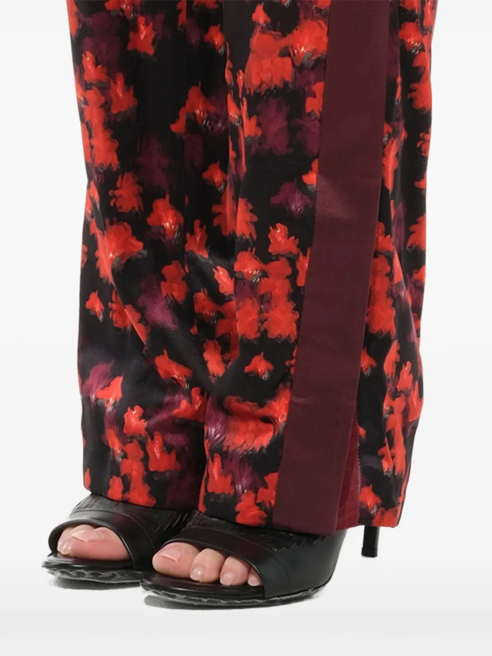 Givenchy bedrukte broek Zwart
