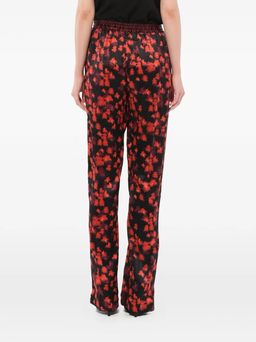 Givenchy bedrukte broek Zwart