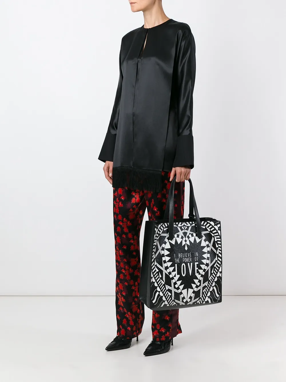 Givenchy Power of Love classic tote - Zwart