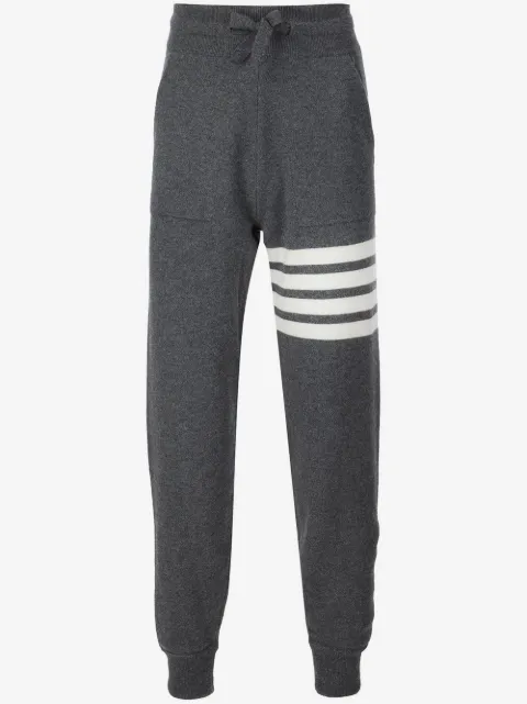 Thom Browne joggingbukser med stribedetalje