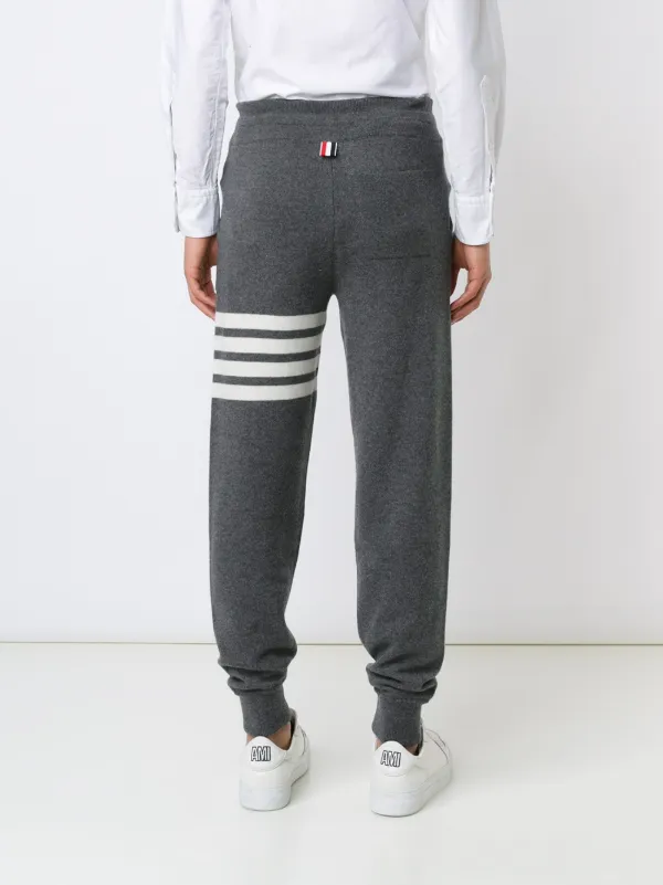 Thom Browne ストライプ柄スウェットパンツ 通販 - FARFETCH