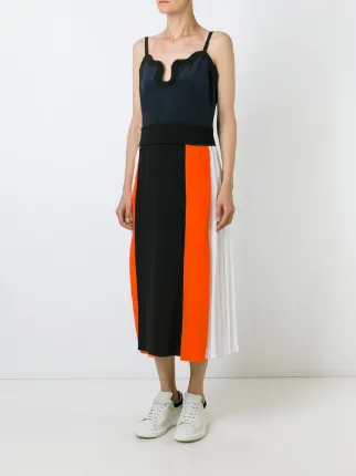 Victoria Victoria Beckham Colour Block Dress $604 - Buy AW16 ...