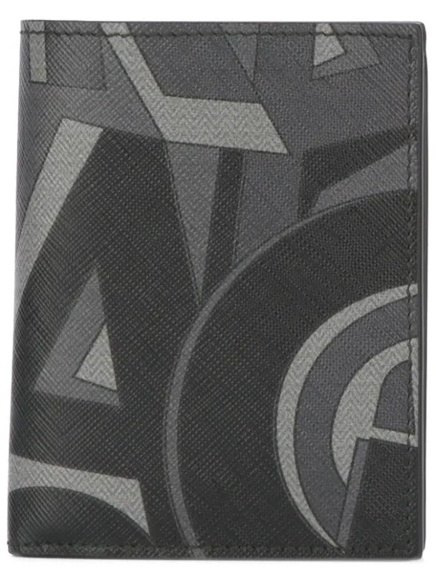 Ferragamo printed flat wallet 