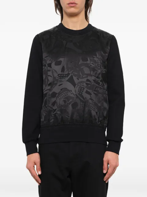 Alexander McQueen skull jacquard sweatshirt