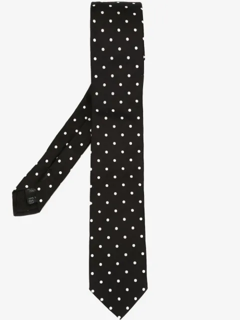 Dolce & Gabbana corbata de seda con motivo en jacquard