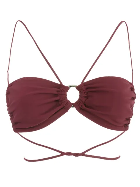 Gloria Coelho bandeau bikini top