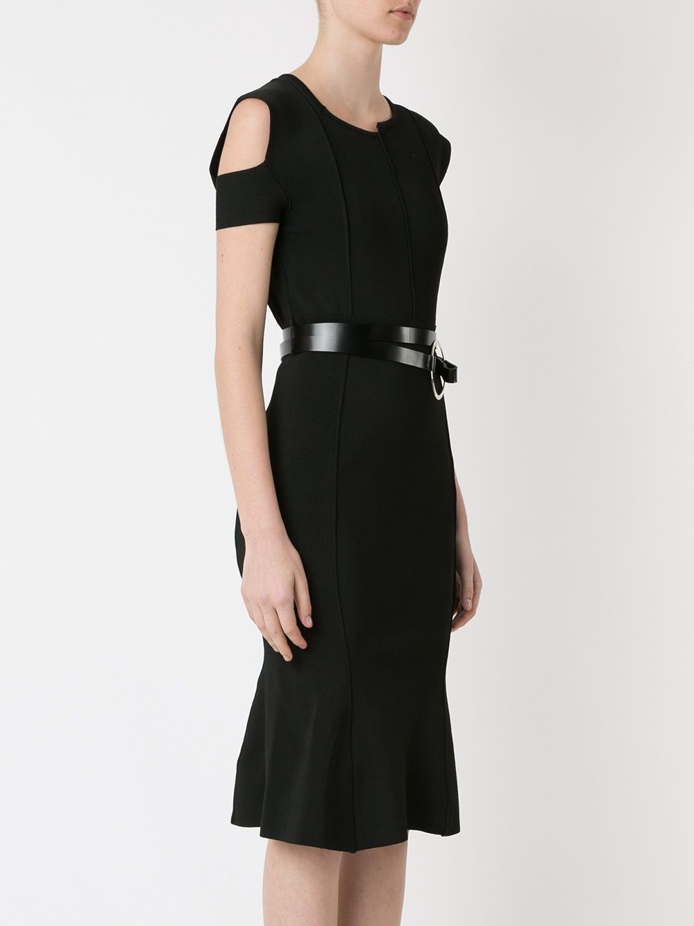 фото Gloria coelho panelled midi dress