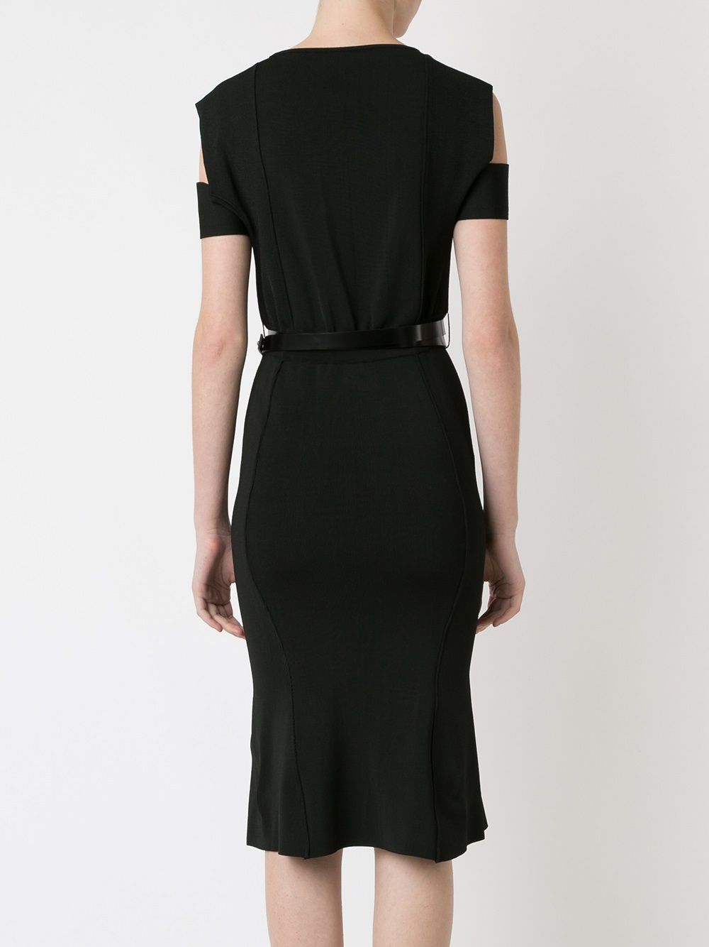 фото Gloria coelho panelled midi dress