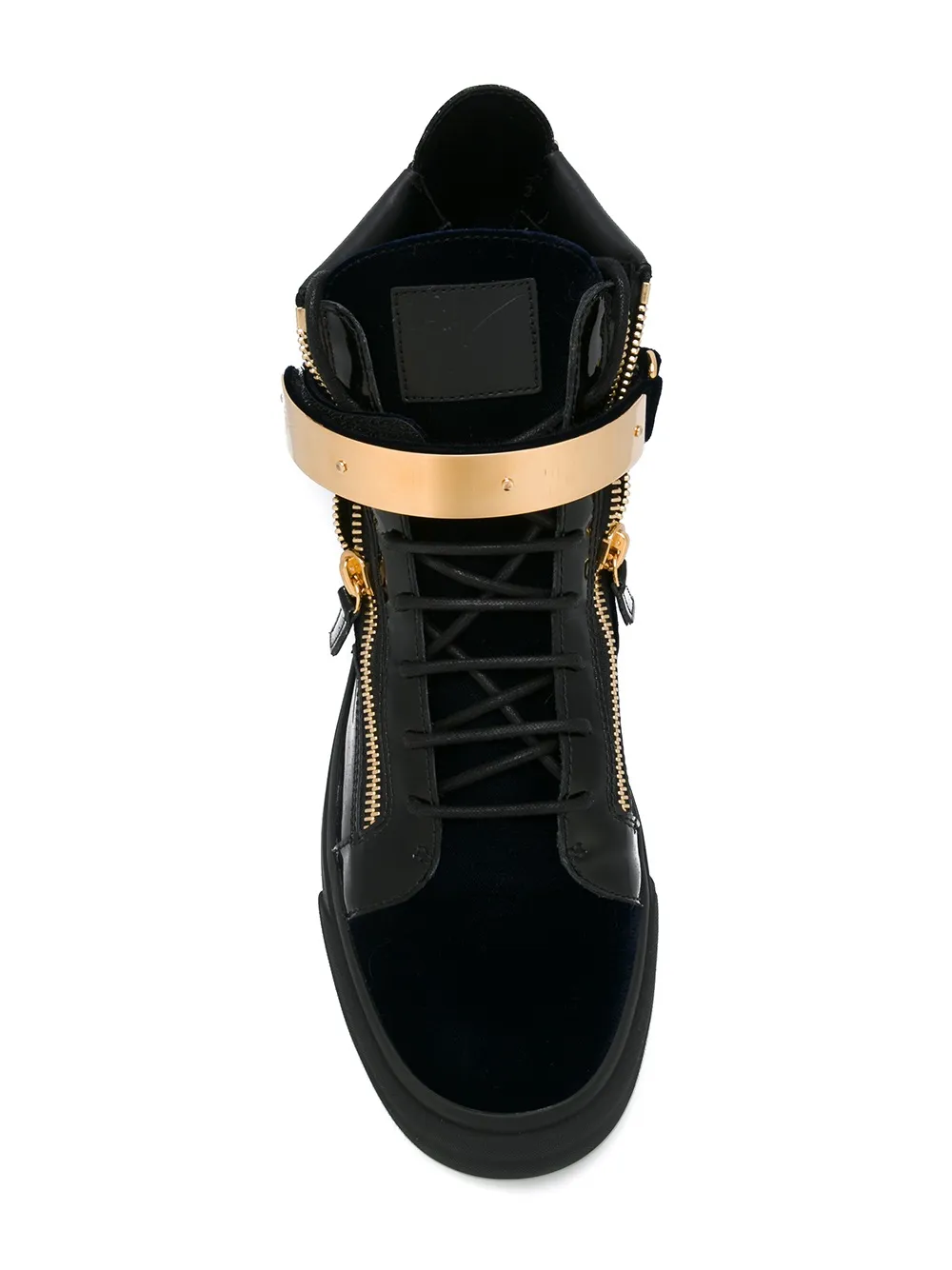 Giuseppe Zanotti 'Coby' mid-top sneakers Blauw