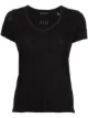 Image 1 of Atm Anthony Thomas Melillo Slub Jersey Schoolboy V-Neck Tee
