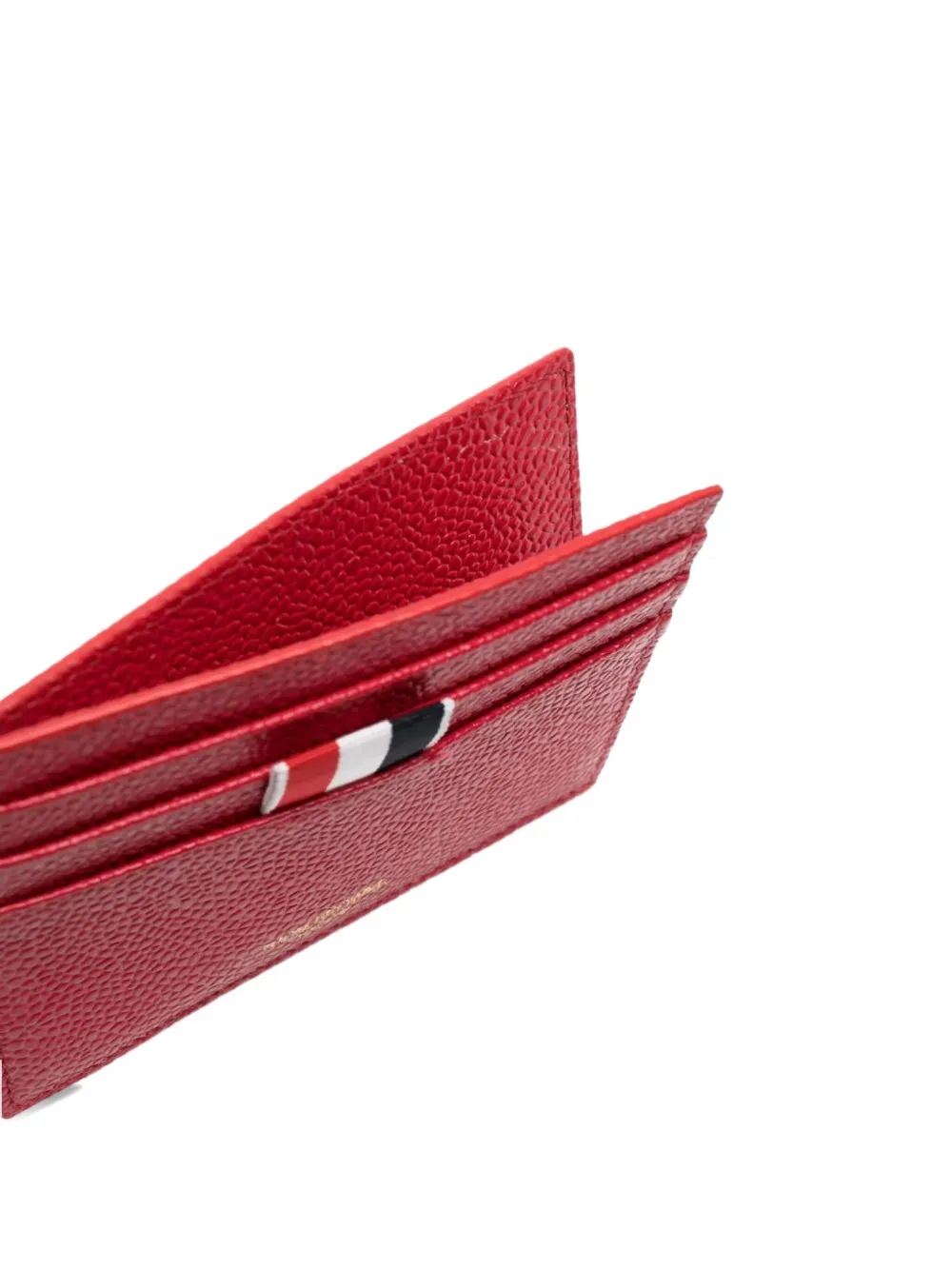 Thom Browne rechthoekige kaarthouder Rood