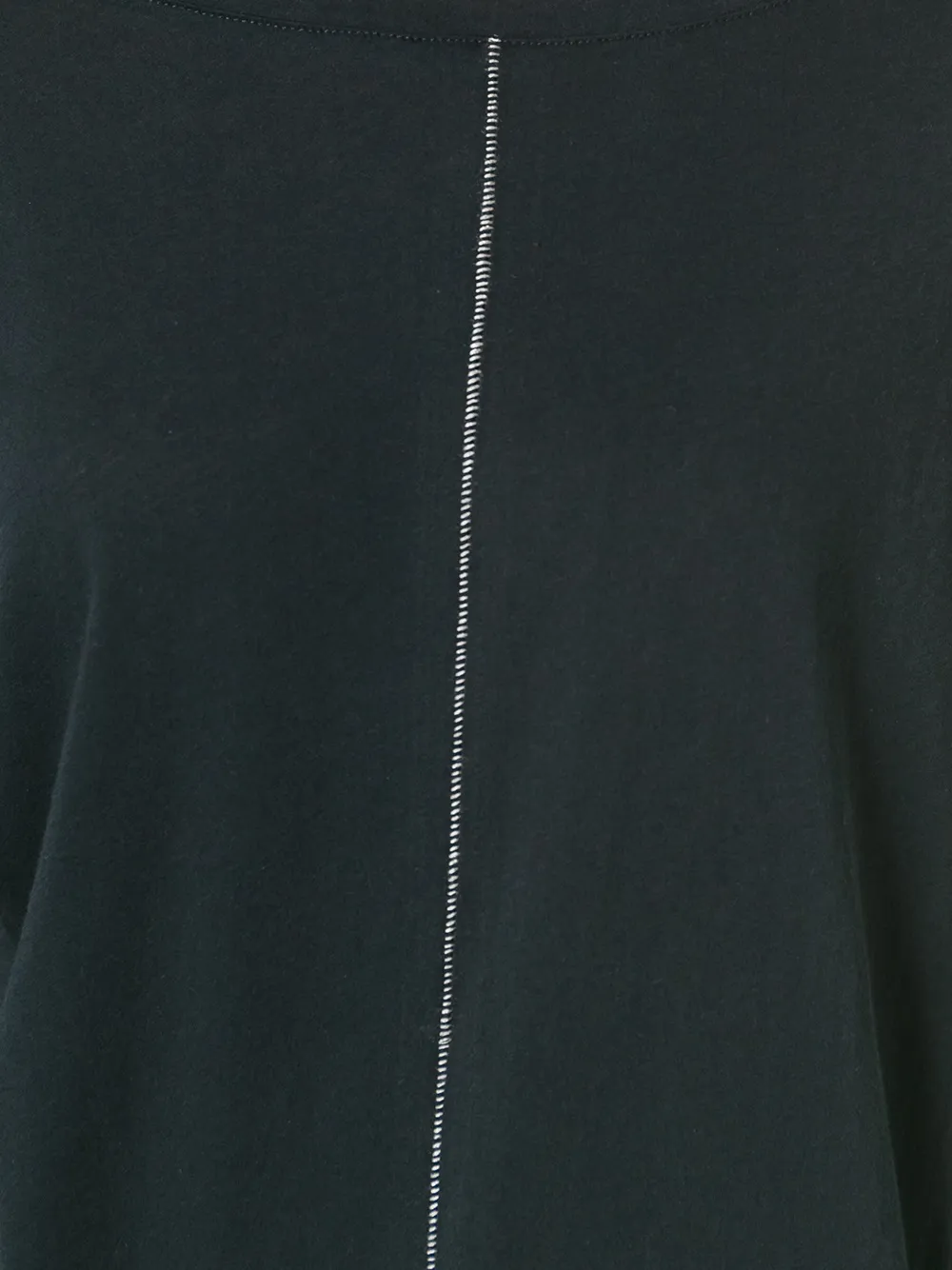 Thom Krom asymmetric long T-shirt Zwart