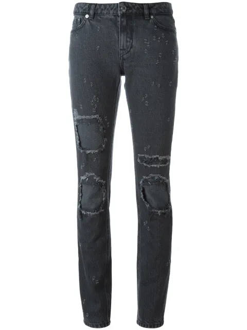 Givenchy ダメージ加工スキニ―ジーンズ