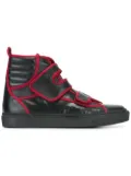 Raf Simons trimmed high-tops - Black