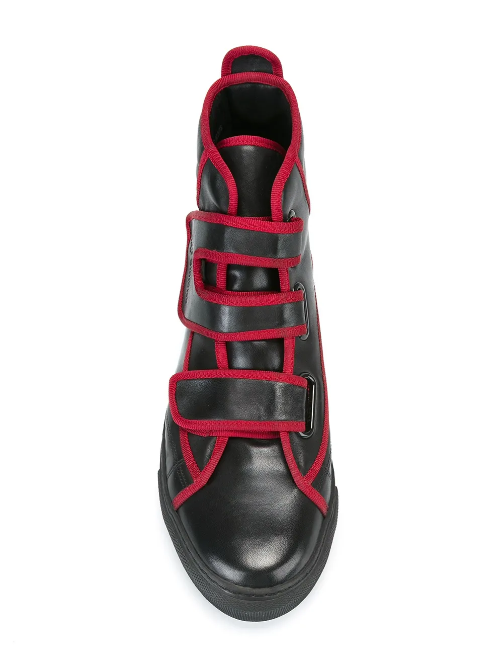 Raf Simons trimmed high-tops Black